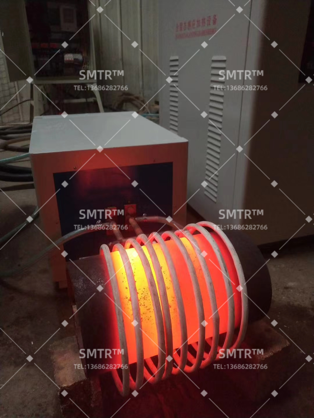 大直徑管道感應加熱 管道透熱 輥筒加熱 軋輥加熱 聯軸器加熱